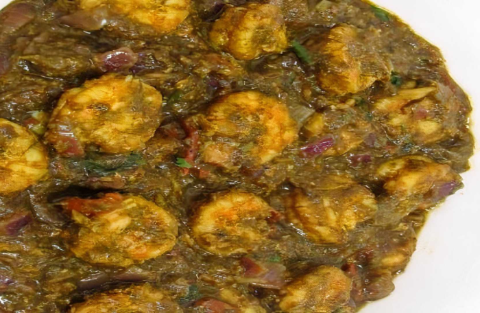 Gongura Shrimp Curry